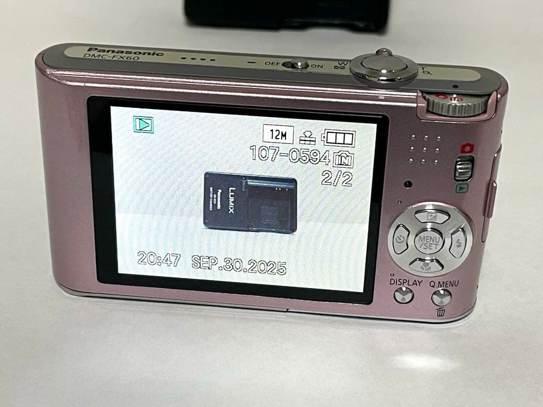 デジタルカメラ　LUMIX FX60 ジャンク
