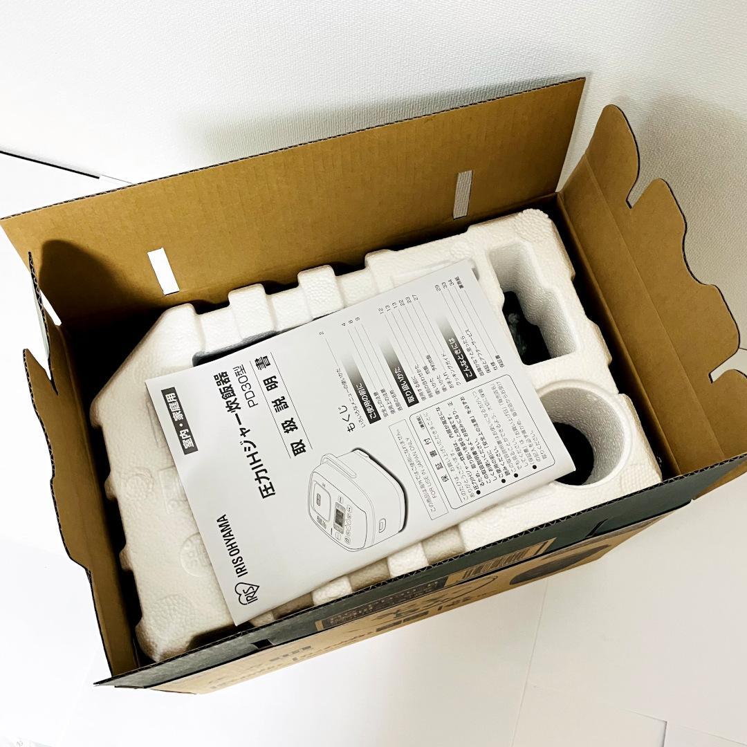 ✨　アイリスオーヤマ 圧力IH炊飯器 RC-PD30 3合炊き ブラック ✨
