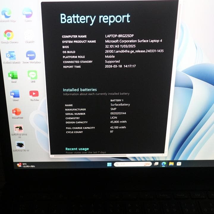 Surface Laptop4 オフィス2024 11世代i7 メモリ16GB