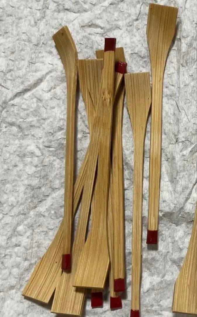 薬味入れ 竹さじ付き 10個