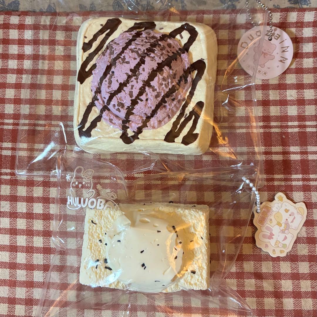 【無色透明 様 お取り置き3月25日まで】 スクイーズ2点セット