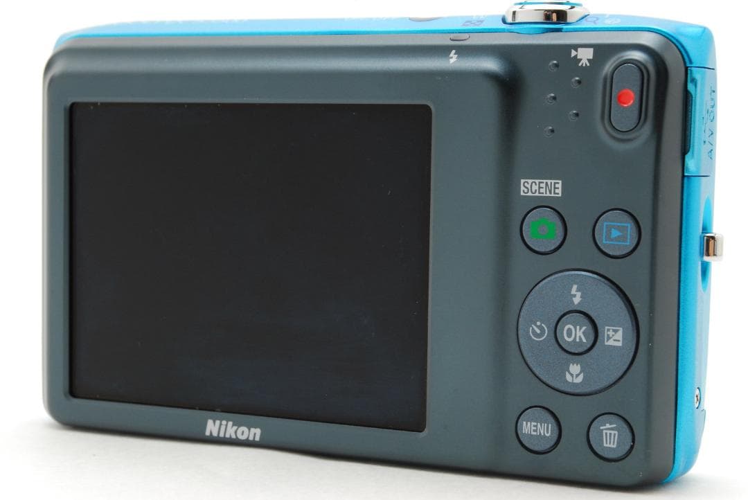 Nikon COOLPIX s3500 青 7倍光学ズーム 充電器付き