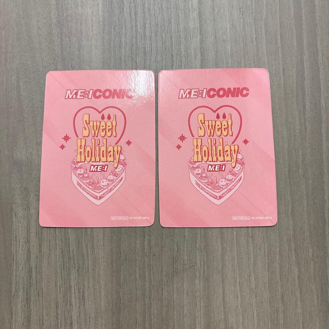 ME:I CONIC sweet holiday 会場限定セルカトレカ 笠原桃奈