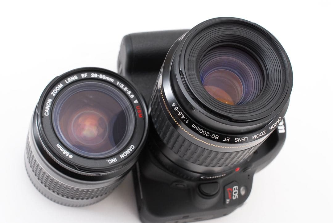 キャノンcanon kiss x9標準&望遠ダブルレンズセット