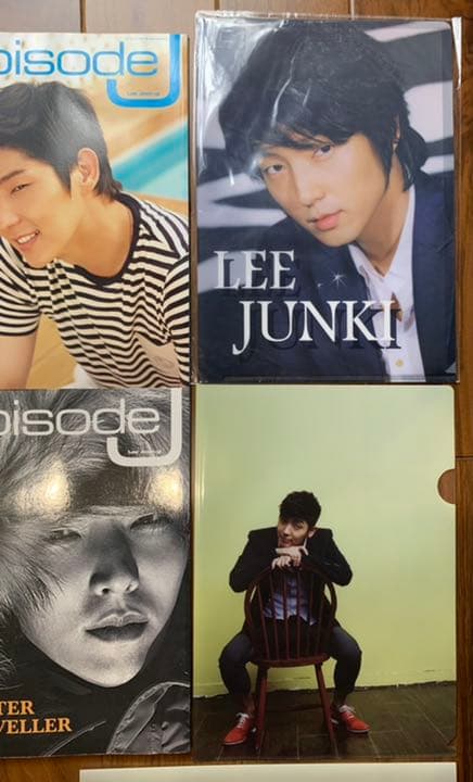 イ•ジュンギ グッズ 本 写真 写真集 フォトブック クリアファイル ファイル