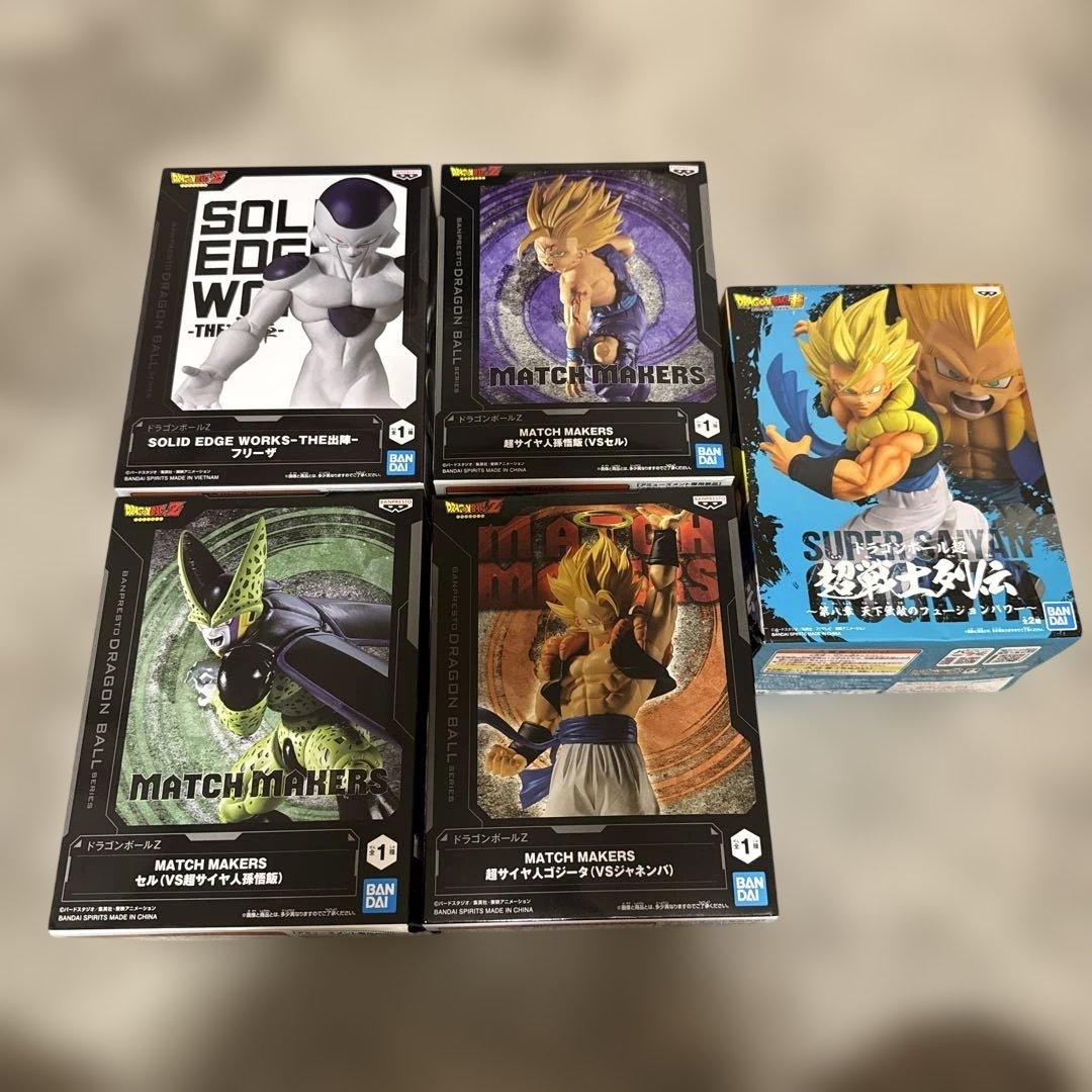 ドラゴンボールフィギュア5体