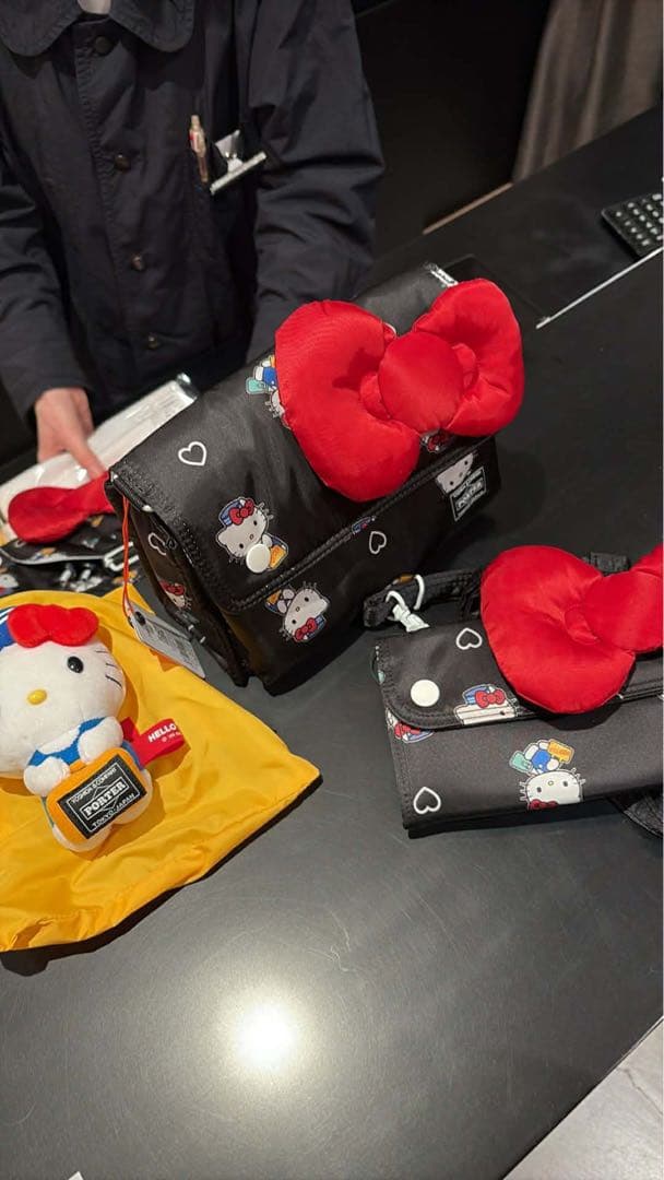 ぬいぐるみ・マスコット PORTER x HELLO KITTY Soft Toy \"White\"