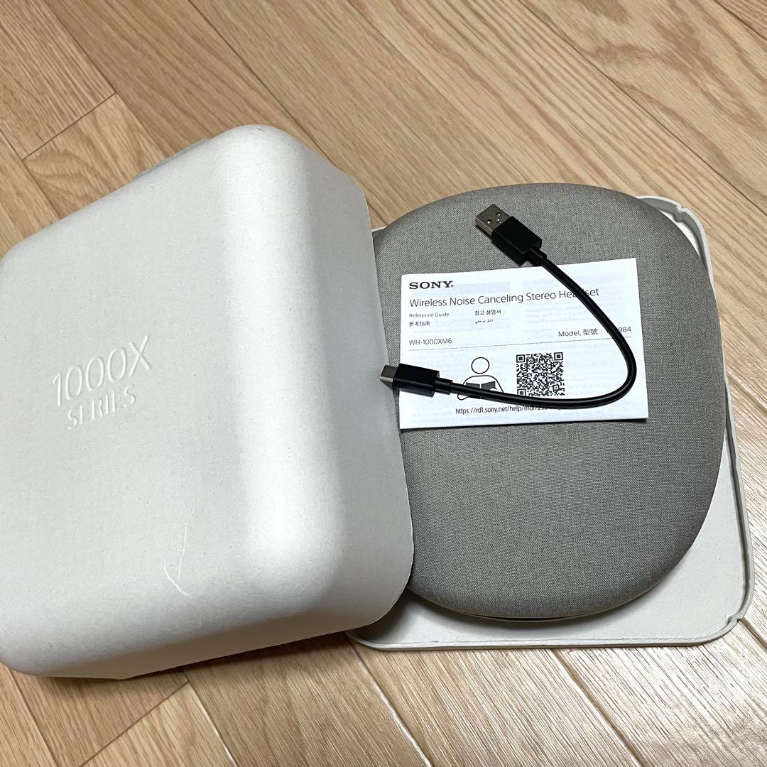 WH-1000XM6 ワイヤレスノイズキャンセリングステレオヘッドセット