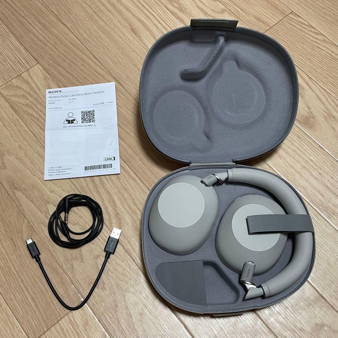 WH-1000XM6 ワイヤレスノイズキャンセリングステレオヘッドセット