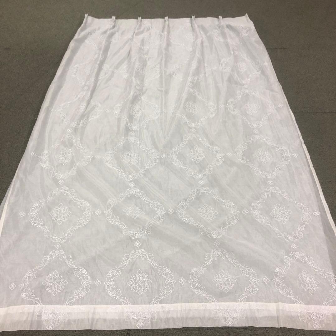 ■ Franc franc フランフラン カーテン 2枚セット ダブル レース