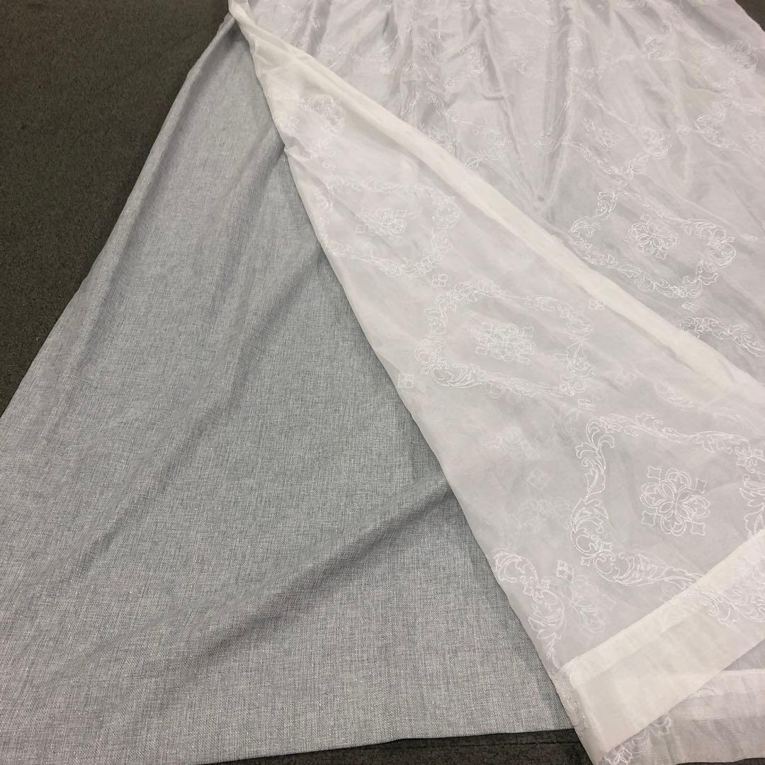 ■ Franc franc フランフラン カーテン 2枚セット ダブル レース