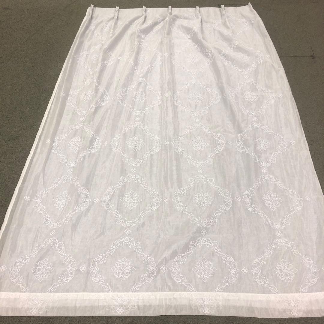 ■ Franc franc フランフラン カーテン 2枚セット ダブル レース