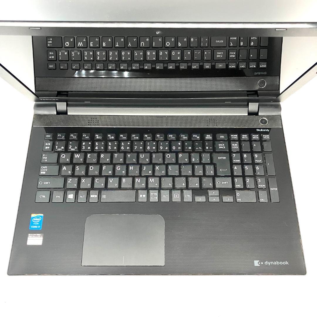 【訳あり】 i7 SSD メモリ8GB フルHD ブルーレイ 東芝 T75/TB