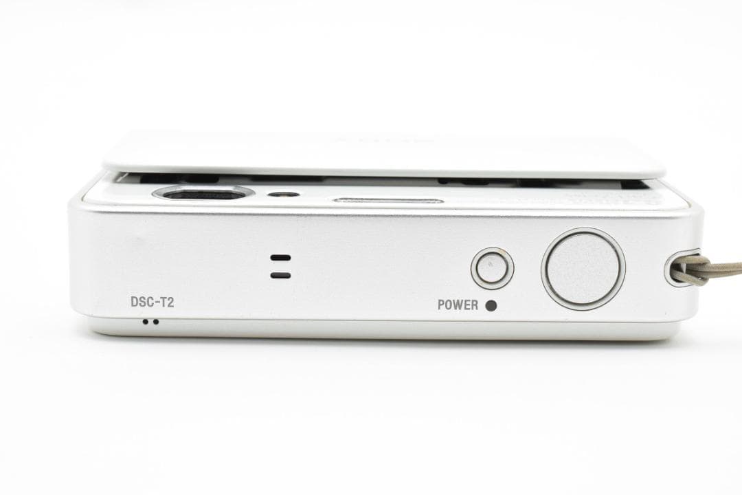 【美品】SONY Cyber-shot DSC-T2 ホワイト　動作確認済