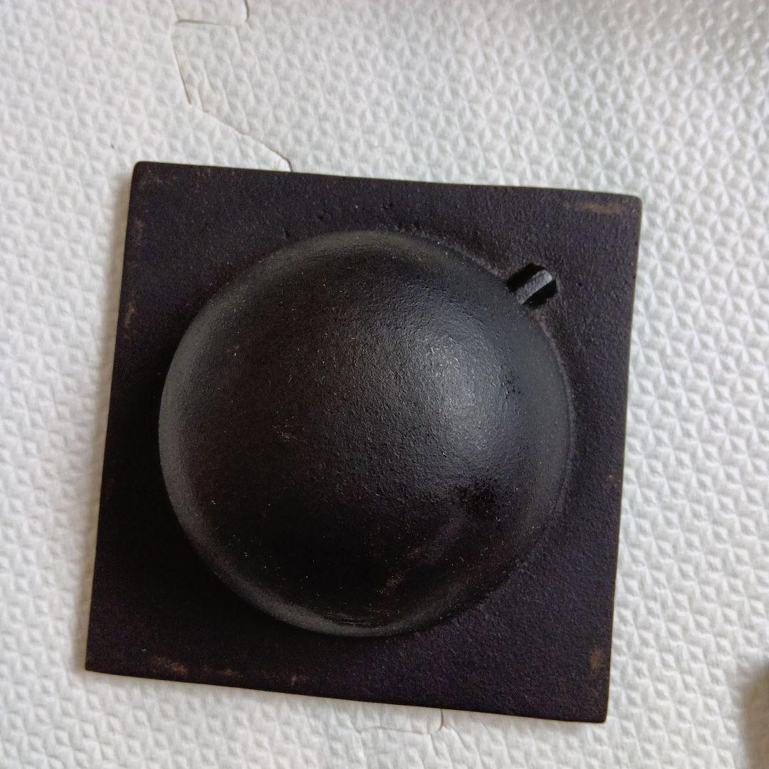 WOODWARE-KS製　煙草盆　小物入れ　鉄製灰皿　ビンテージ　昭和レトロ