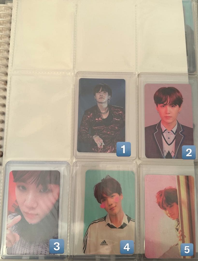 BTS 防弾少年団 SUGA ユンギ ゆんぎ トレカ
