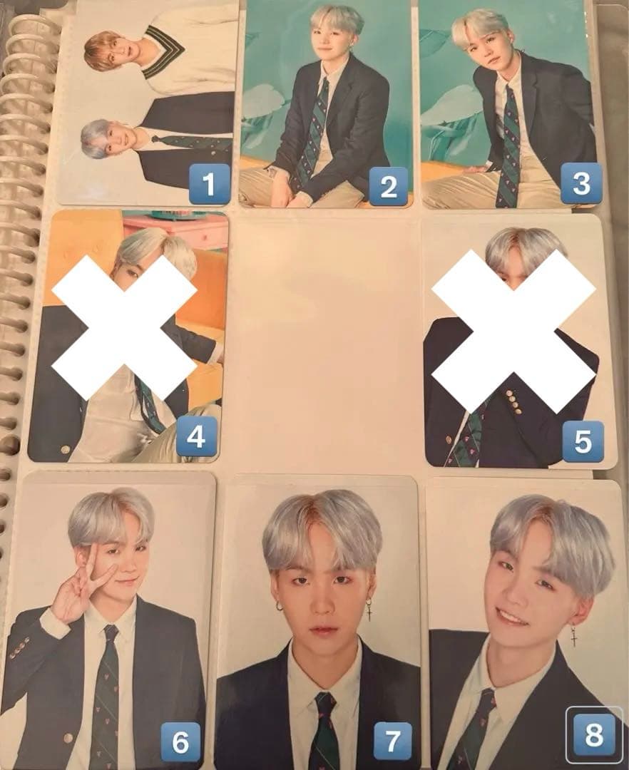 BTS 防弾少年団 SUGA ユンギ ゆんぎ トレカ