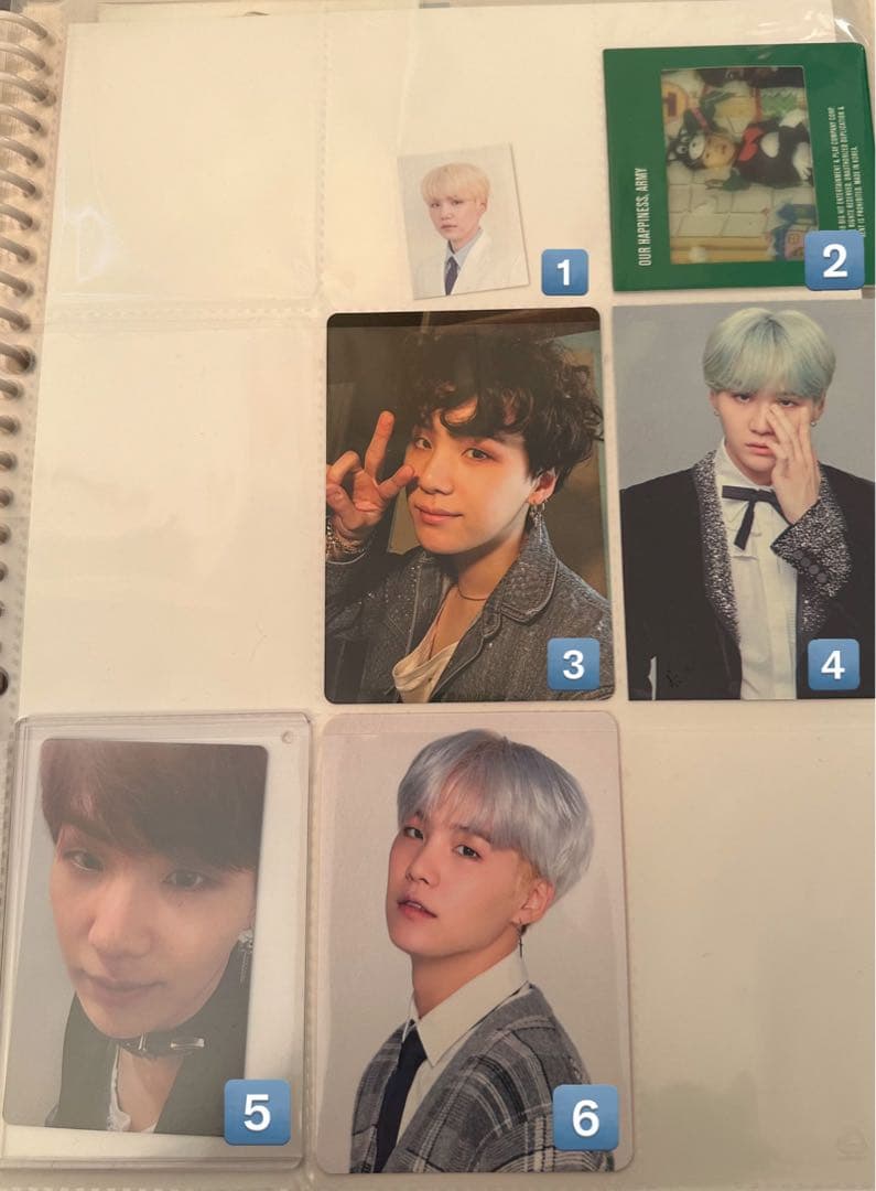 BTS 防弾少年団 SUGA ユンギ ゆんぎ トレカ