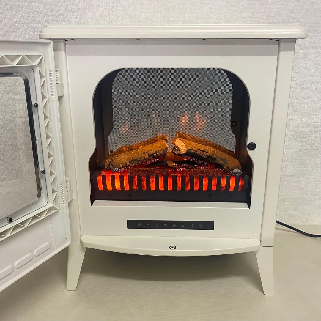 DIMPLEX 電気暖炉 Lucia Ⅲ 暖炉ヒーター　白