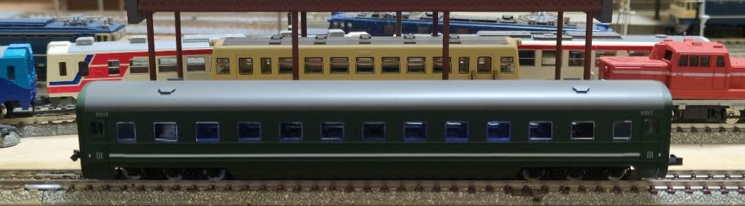 鉄道模型 満州鉄道 パシナ12 燈火管制改造 あじあ号 8両セット