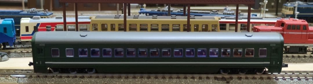 鉄道模型 満州鉄道 パシナ12 燈火管制改造 あじあ号 8両セット