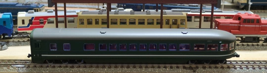 鉄道模型 満州鉄道 パシナ12 燈火管制改造 あじあ号 8両セット