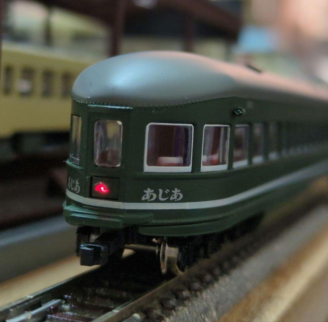 鉄道模型 満州鉄道 パシナ12 燈火管制改造 あじあ号 8両セット