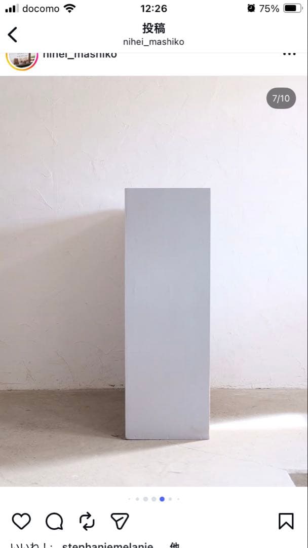 枡目棚　仁平古家具店購入　古道具