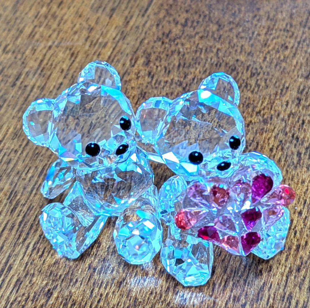 スワロフスキー　ラブロッツ クリスベア IN LOVE ハート