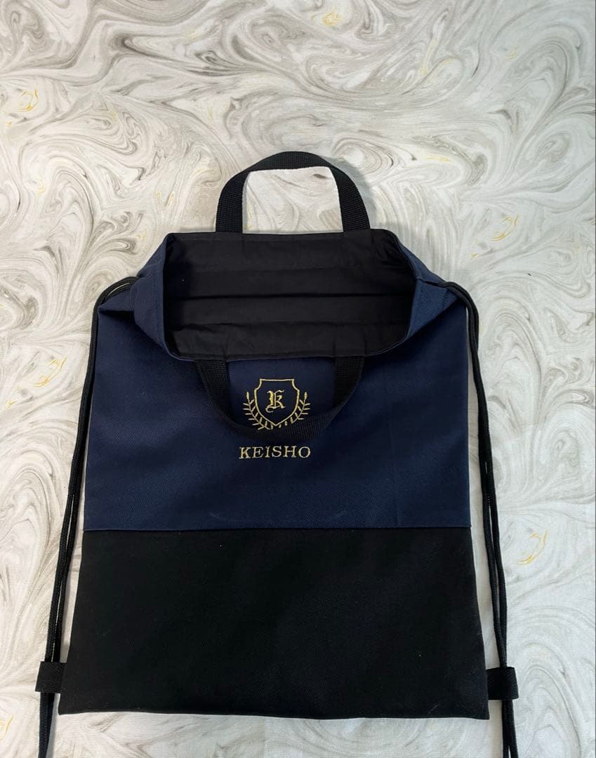 オーダー商品☆イニシャル、お名前刺繍入り　入学、入園5点セット