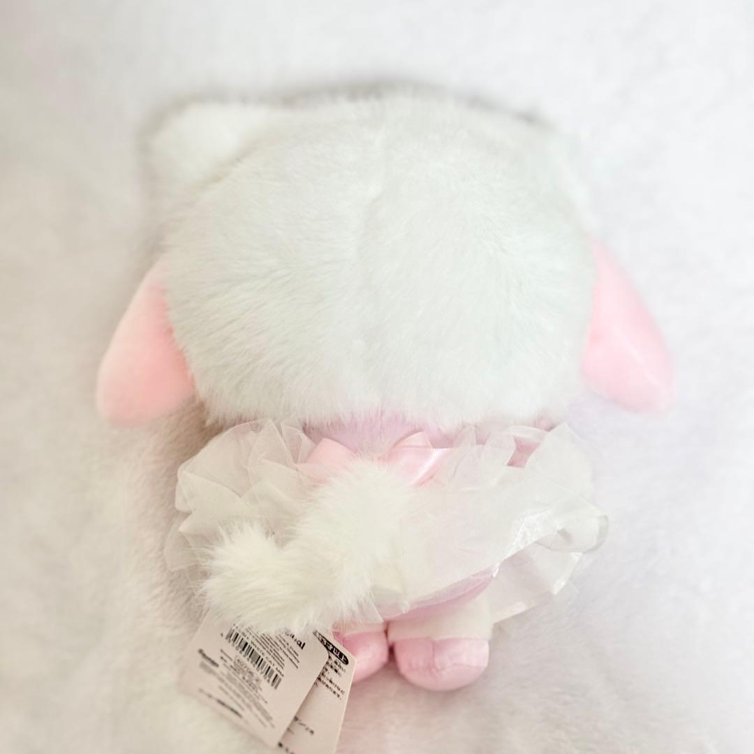 【新品】サンリオ　マイメロディ 白猫バレリーナ　ぬいぐるみ マイメロ