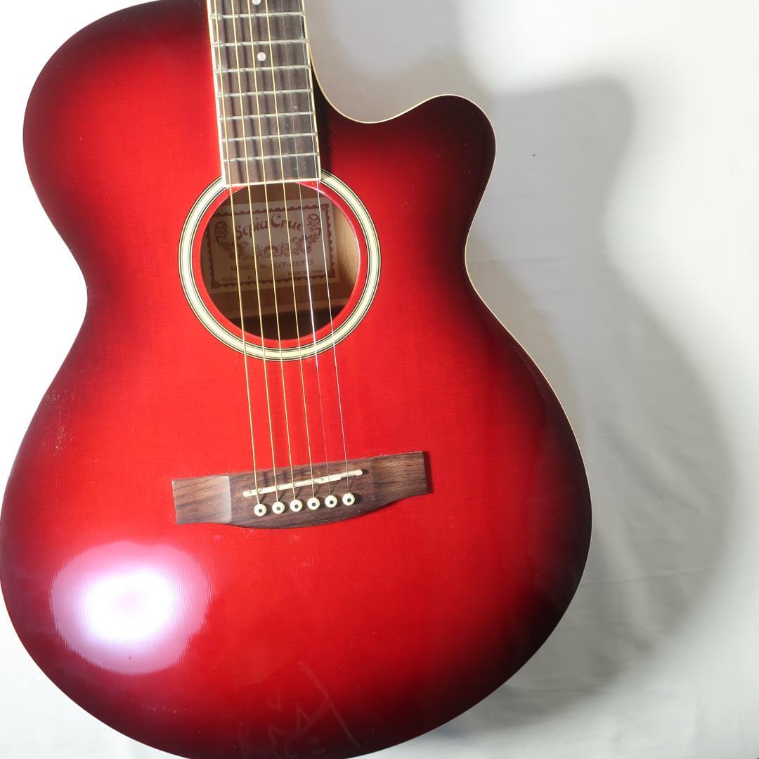 Sepia Crue EAW-180/WRS エレアコ ギター ケース付