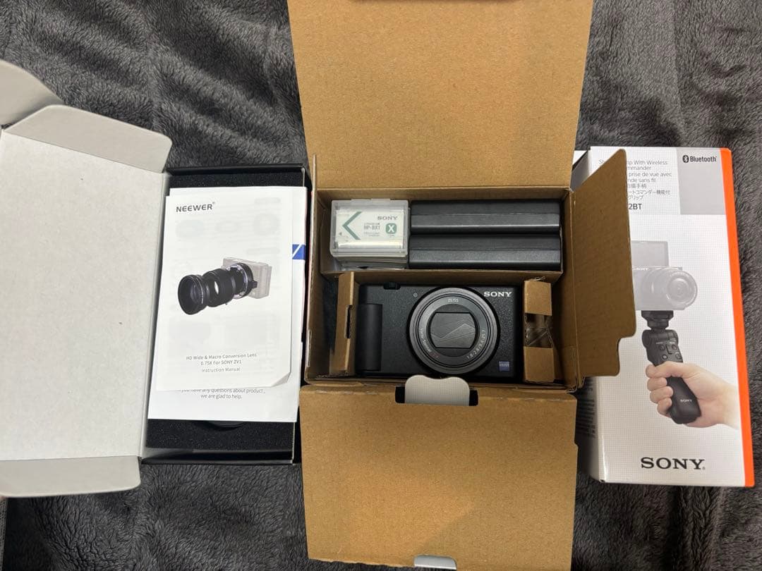 マ*マ様 SONY VLOGCAM zv-1 、専用広角取り付けレンズ