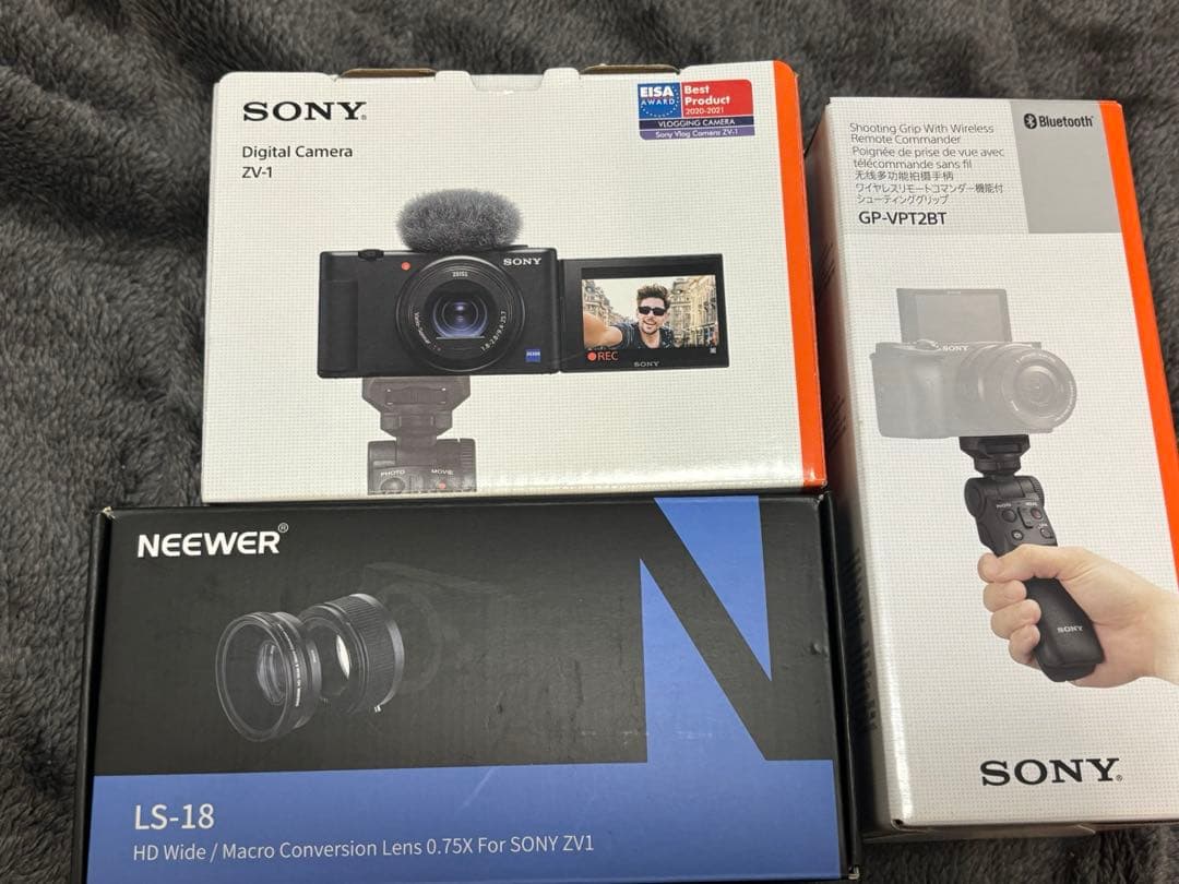 マ*マ様 SONY VLOGCAM zv-1 、専用広角取り付けレンズ