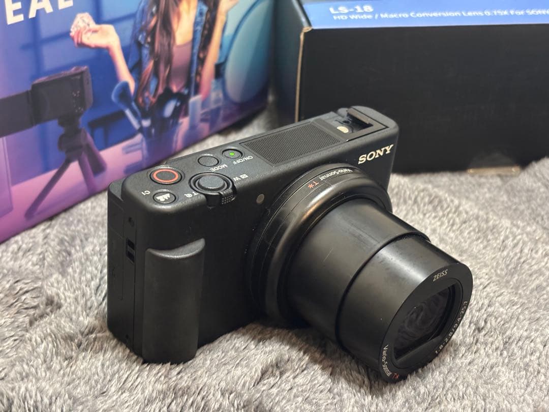 マ*マ様 SONY VLOGCAM zv-1 、専用広角取り付けレンズ