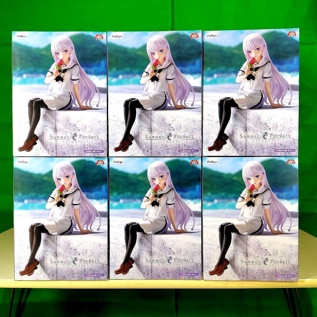Summer Pockets 鳴瀬しろは ぬーどるストッパー フィギュア セット