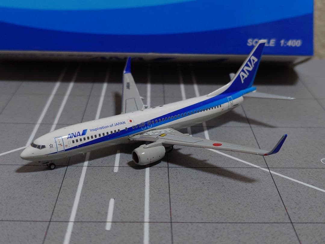 航空機・ヘリコプター JC wings ANA B737-800 JA86AN 1/400