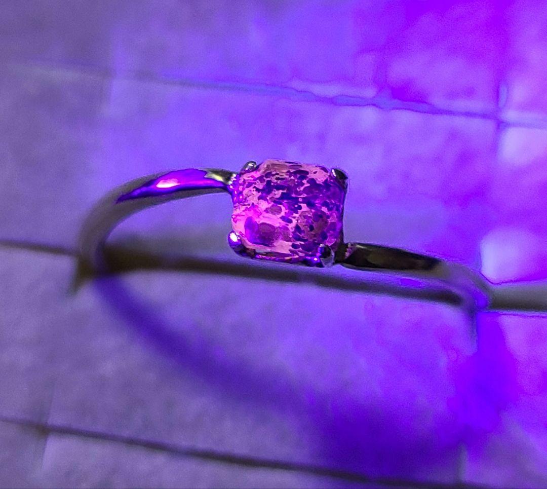 希少な青い宝石!★ラズライトインソーダライトリング10金★