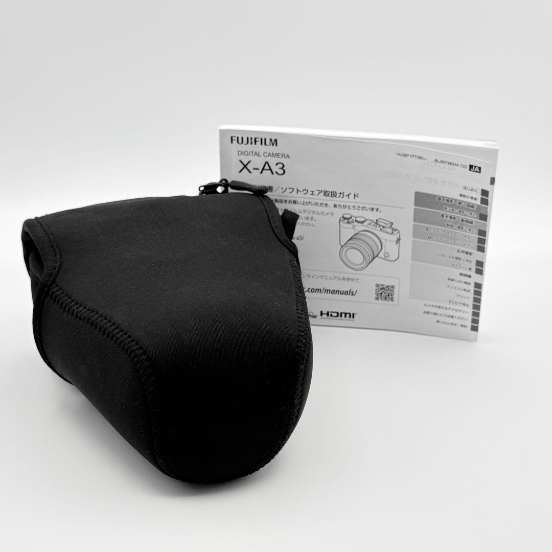 動作確認済 FUJIFILM X-A3 ミラーレス一眼 レンズキット