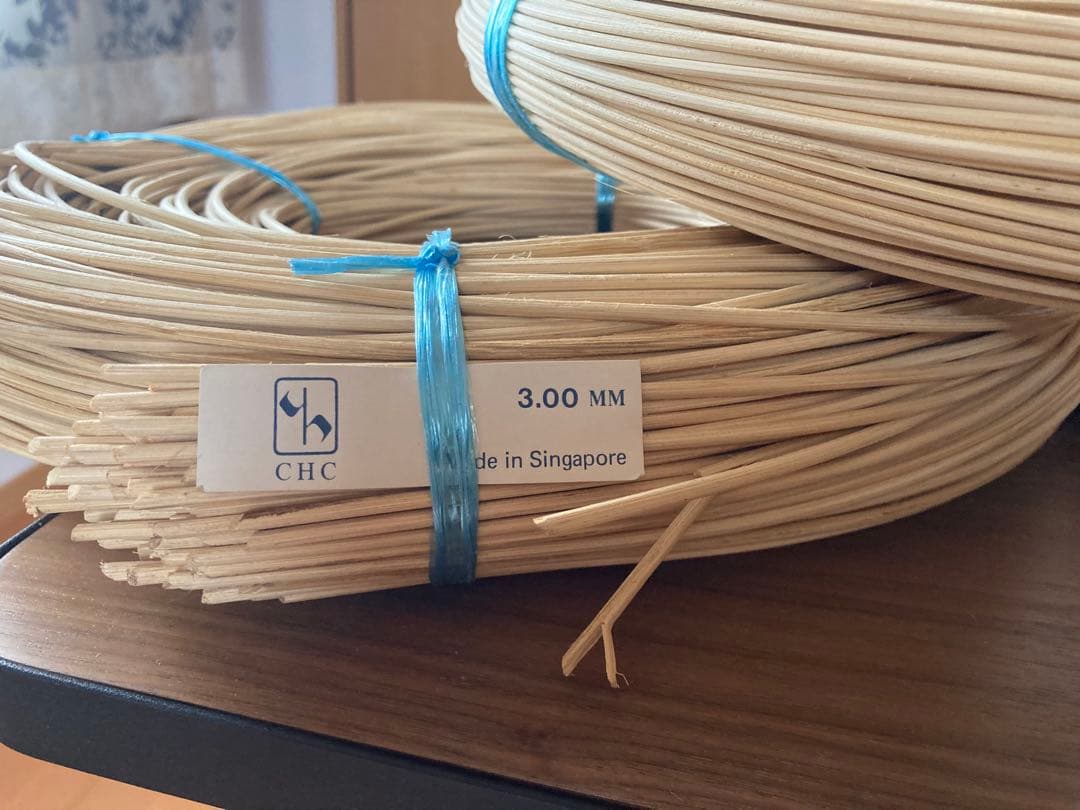 ラタン材 各1kg 2.00mm/2.50mm/3.00mm 3巻セット