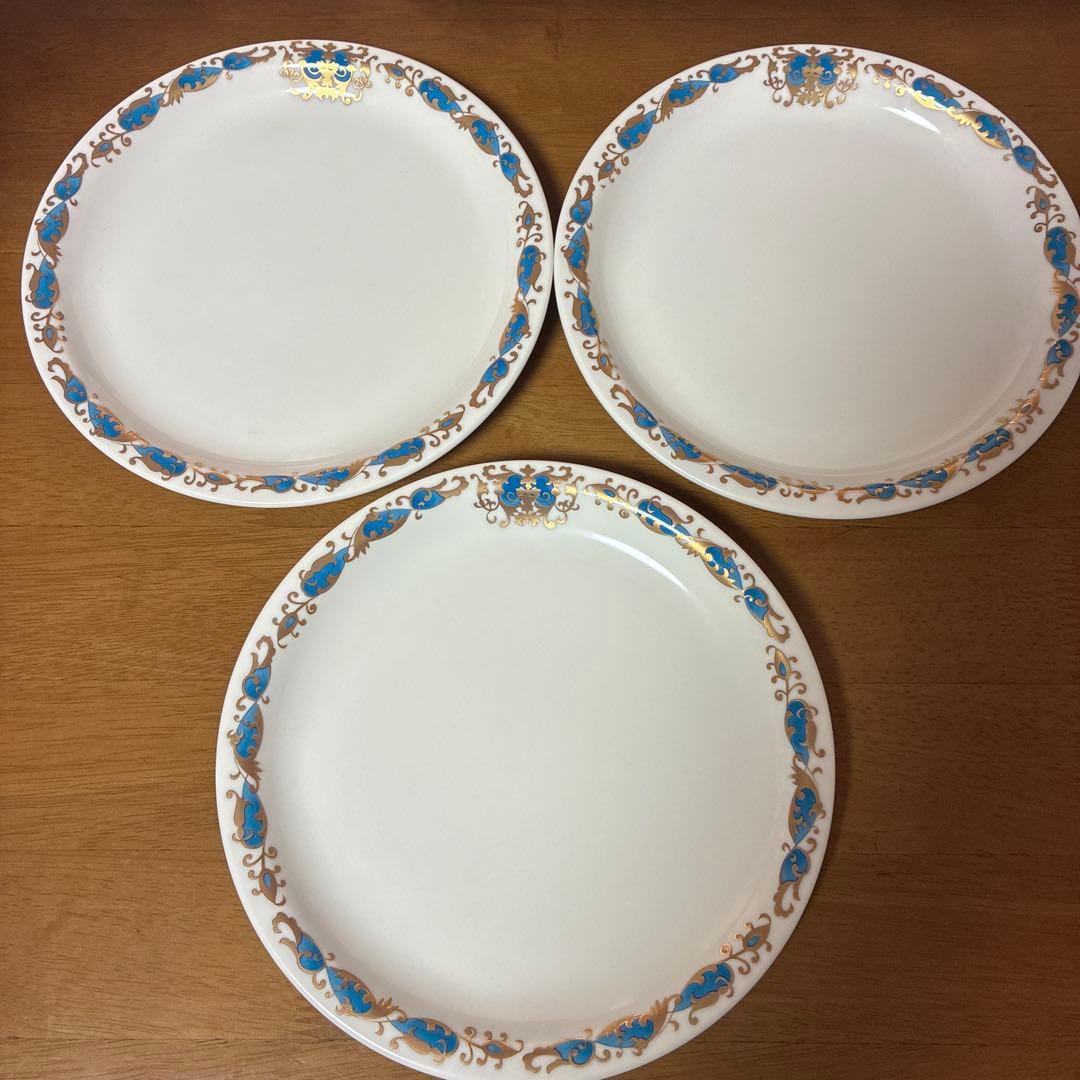 コーヒーカップ　洋皿　銘々皿　12点セット　サラセンブルー