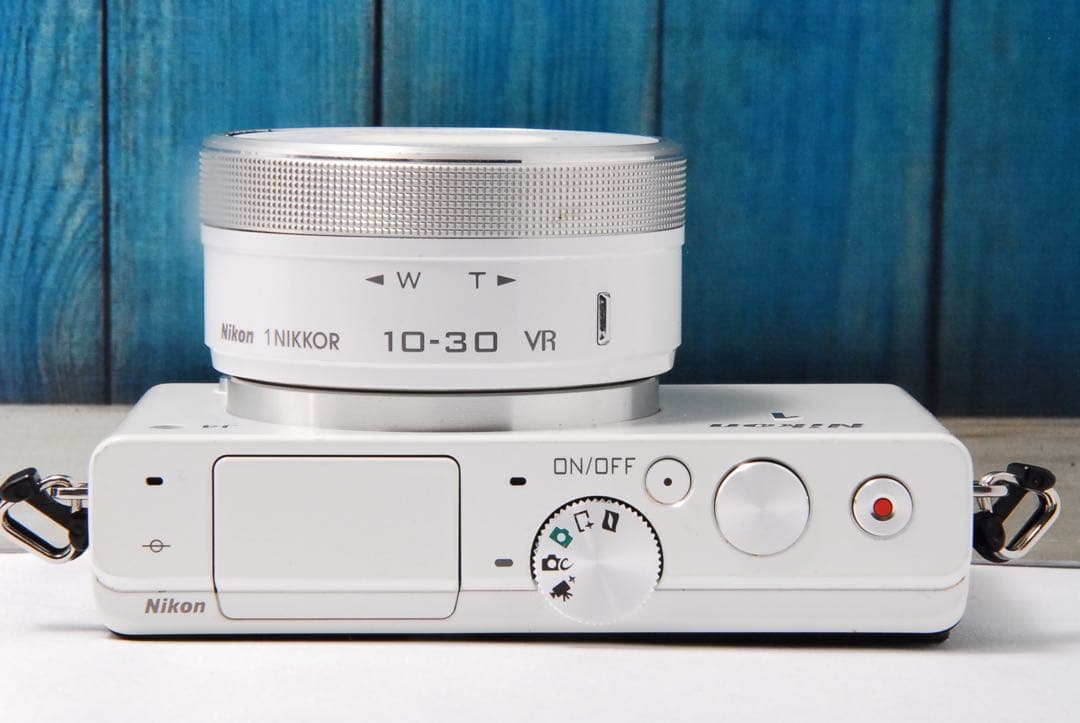 【返品保証】Nikon1 J4 標準レンズキットニコン Wi-Fi ホワイト