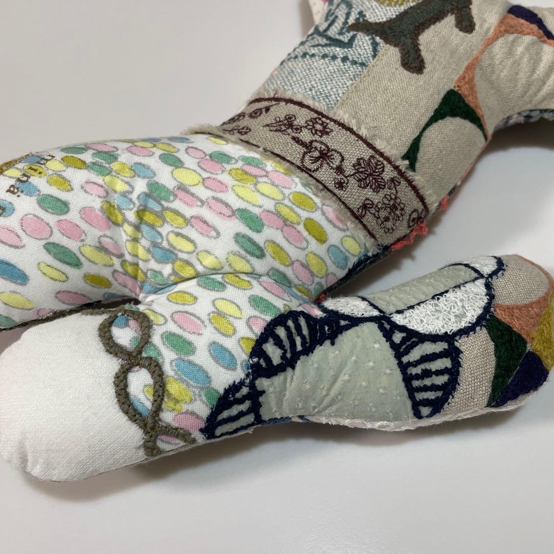 ミナペルホネン ハンドメイド ⭐️wolf＆flower run3 Ver.①