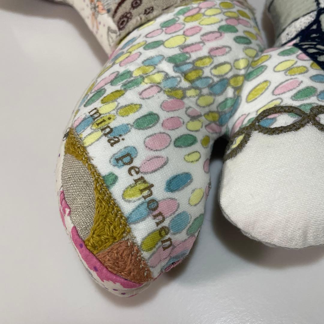 ミナペルホネン ハンドメイド ⭐️wolf＆flower run3 Ver.①