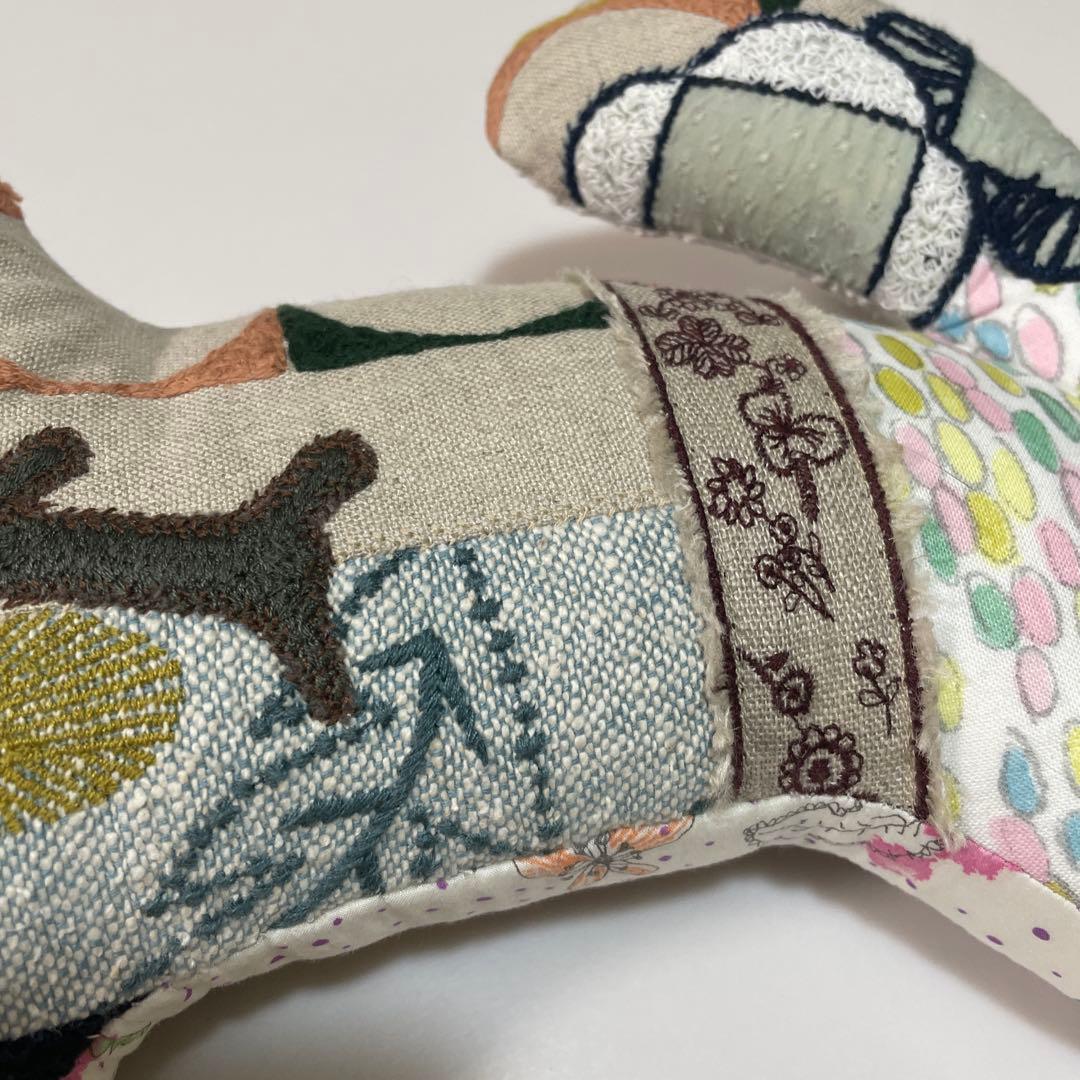 ミナペルホネン ハンドメイド ⭐️wolf＆flower run3 Ver.①