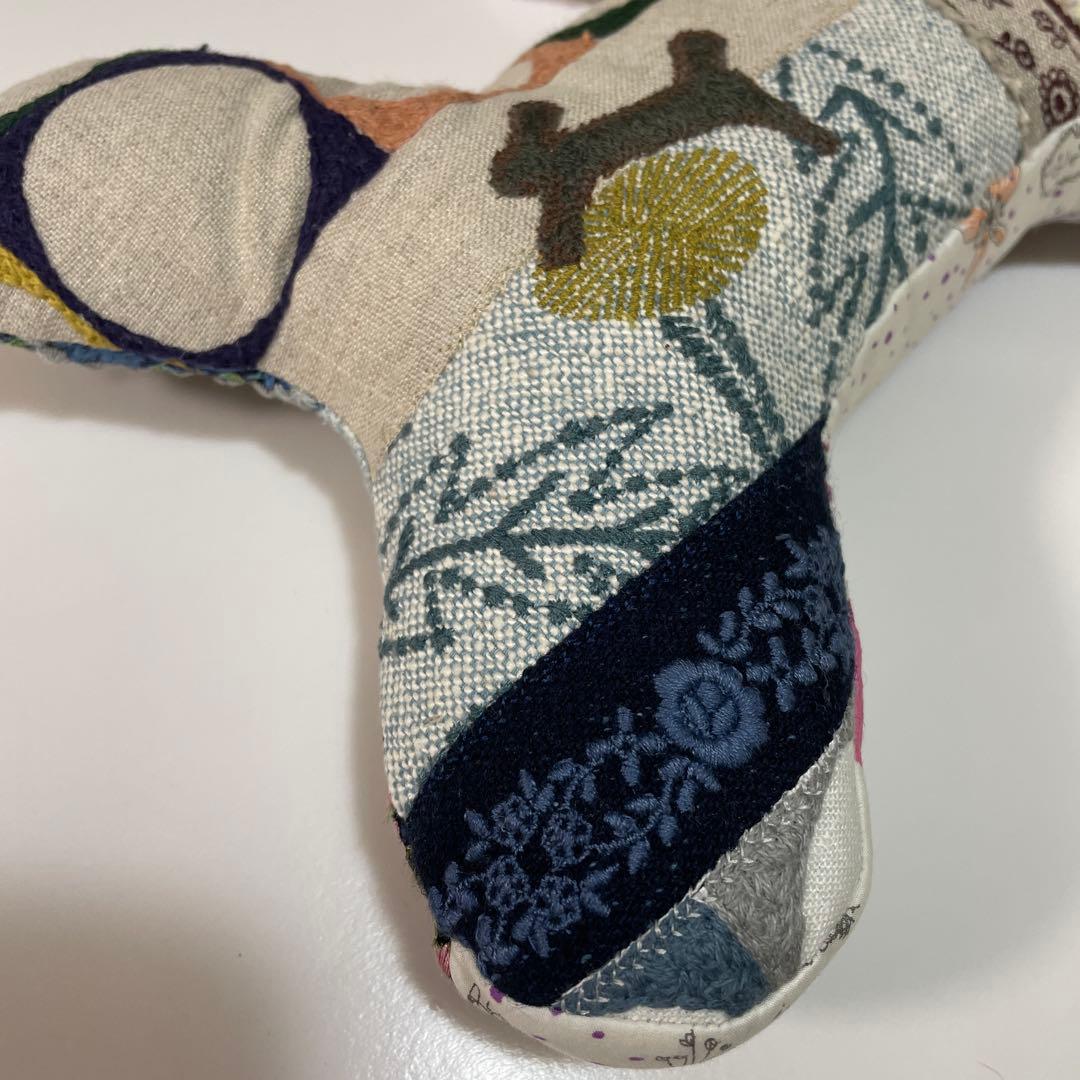 ミナペルホネン ハンドメイド ⭐️wolf＆flower run3 Ver.①