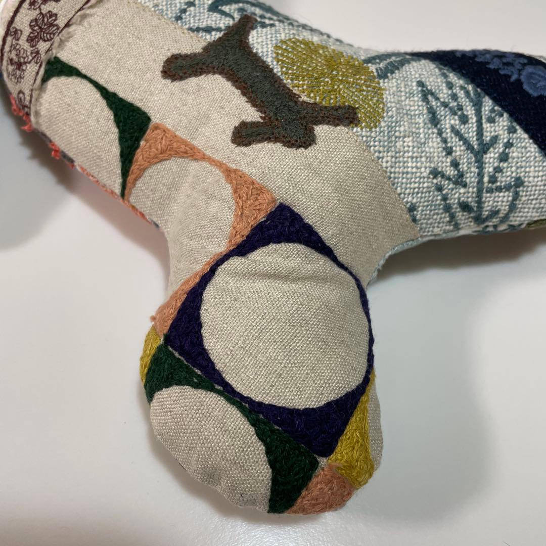 ミナペルホネン ハンドメイド ⭐️wolf＆flower run3 Ver.①