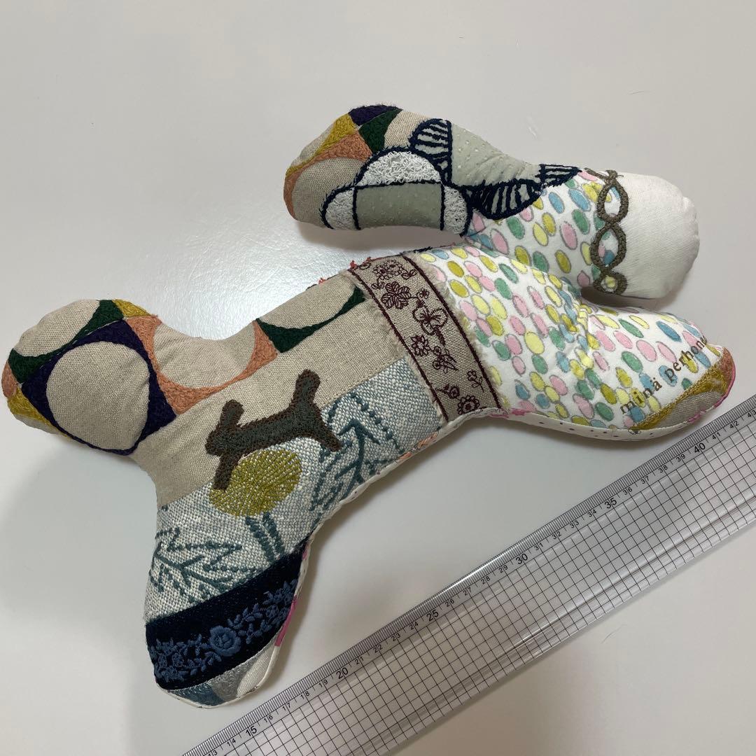 ミナペルホネン ハンドメイド ⭐️wolf＆flower run3 Ver.①