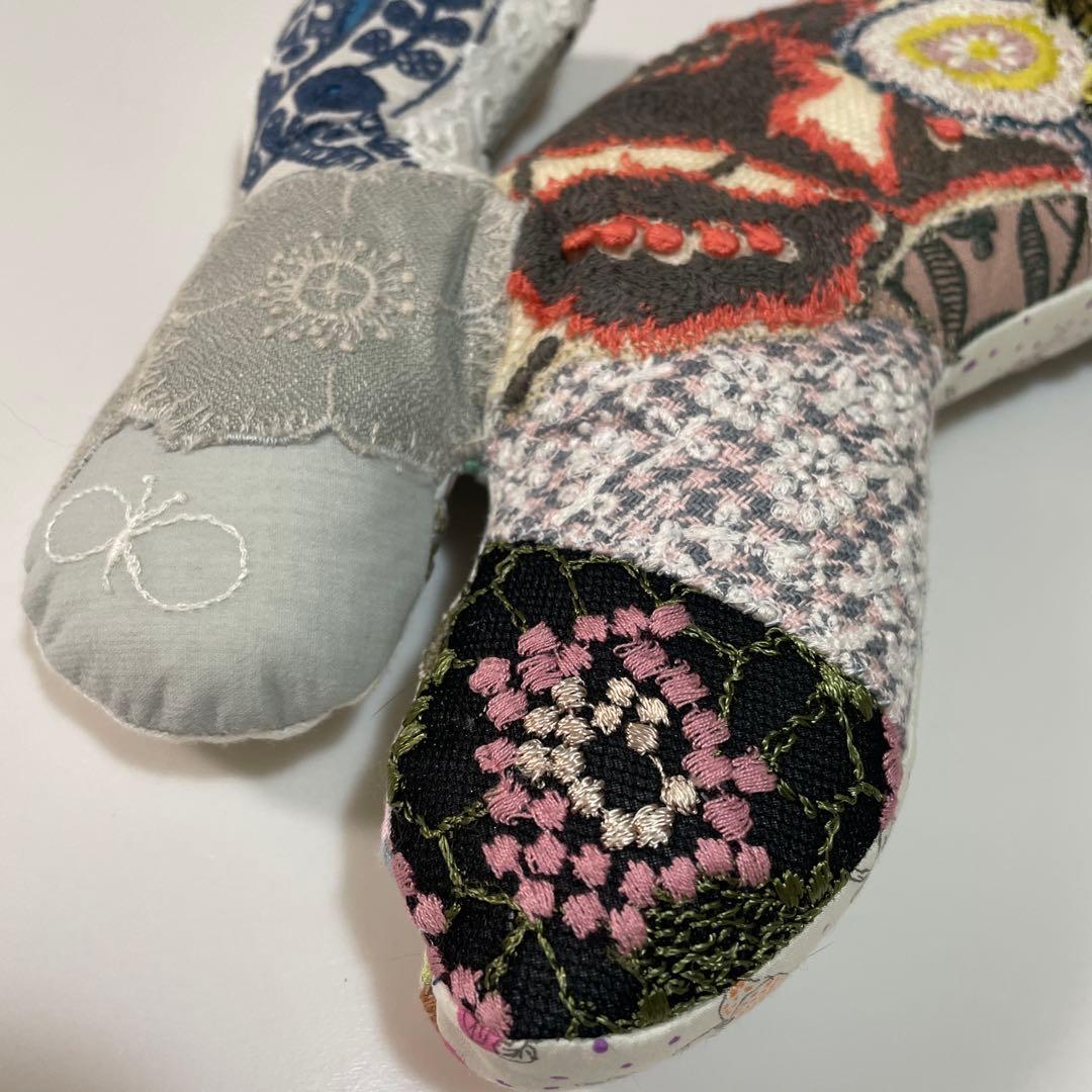 ミナペルホネン ハンドメイド ⭐️wolf＆flower run3 Ver.①