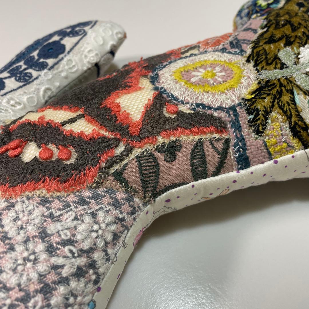 ミナペルホネン ハンドメイド ⭐️wolf＆flower run3 Ver.①
